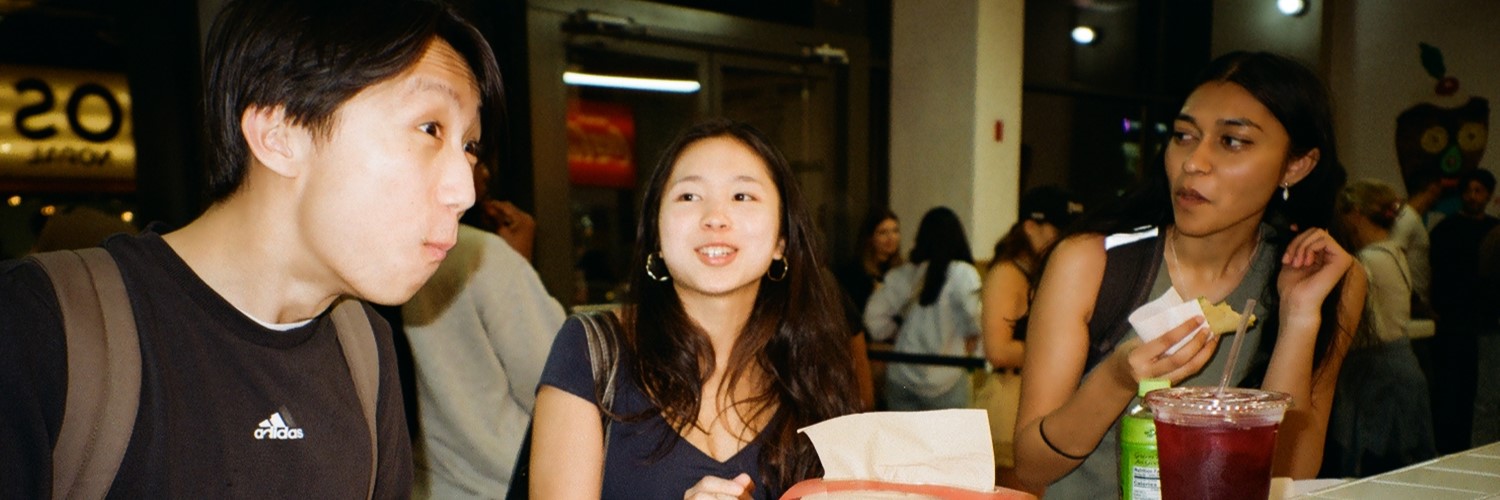 Tech@NYU members enjoying some tacos